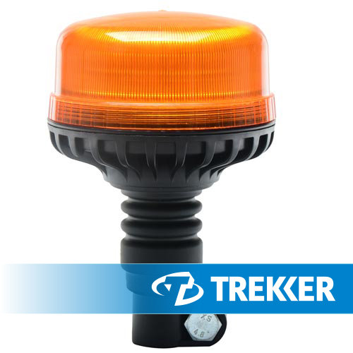 LED zwaailamp TREKKER flexibele DIN-montage 12-24V R65