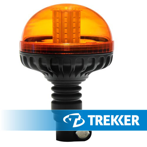 LED zwaailamp flexibele DIN-montage 12/24V R10