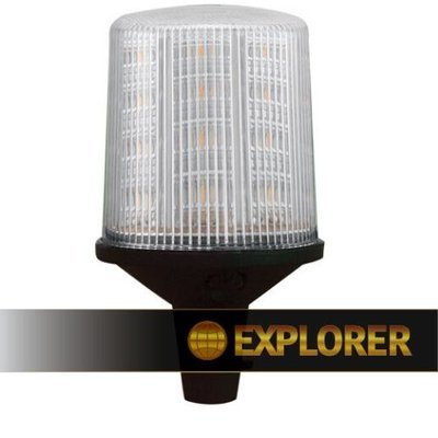 LED Zwaailamp DIN-montage 10/30V   R65