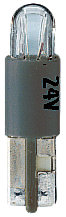 24V-1W T5 KW2X4.6D GREY PB(10)