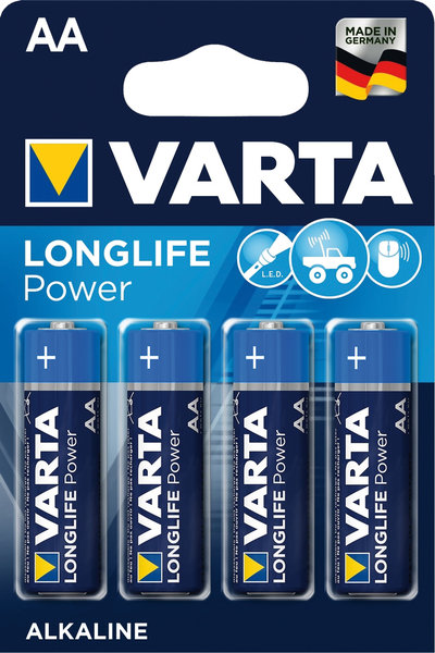 VARTA LONGLIFE POWER AA LR6 1.5V (BLS4)