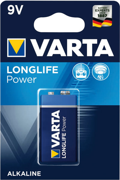 VARTA LONGLIFE POWER  6LR61 9V  (BLS1)