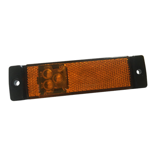 LED zijmarkering |oranje | 12-24v