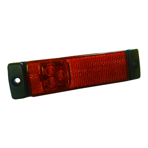 LED zijmarkering |rood | 12-24v
