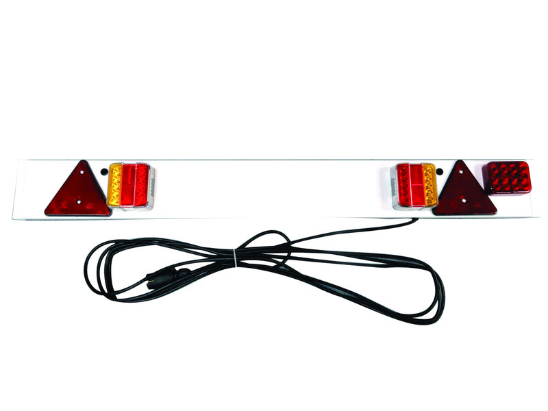 LED lichtbalk met mistlamp / 1200 mm / 7 meter kabel / 12V